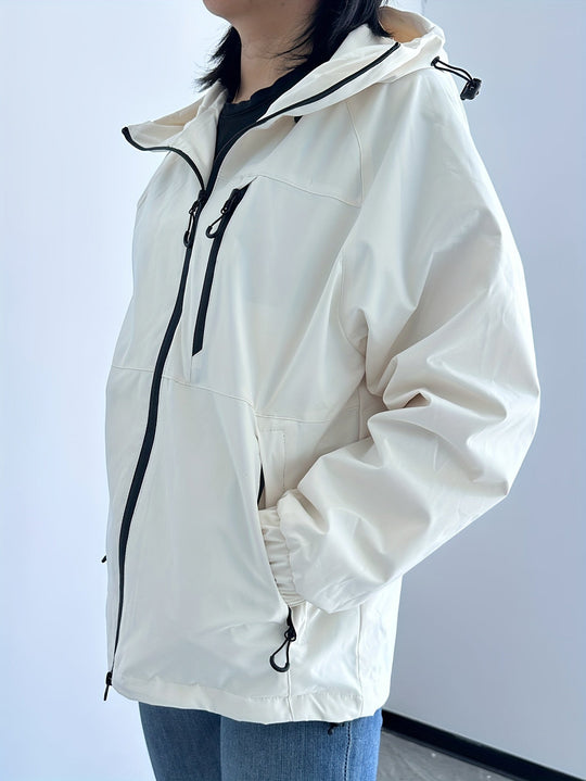 EB | Wasserdichte Damenjacke mit Kapuze