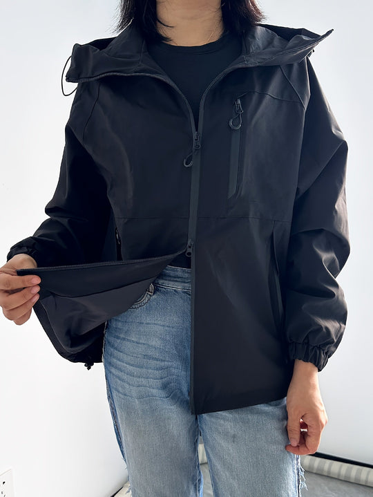 EB | Wasserdichte Damenjacke mit Kapuze