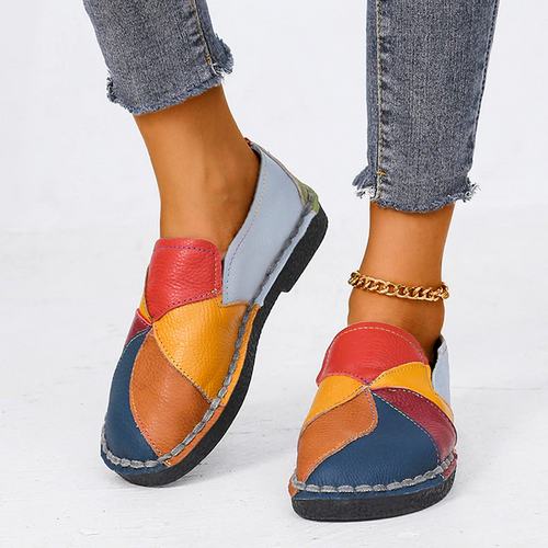 EB | Farbige Orthopädische Damenschuhe mit Absatz