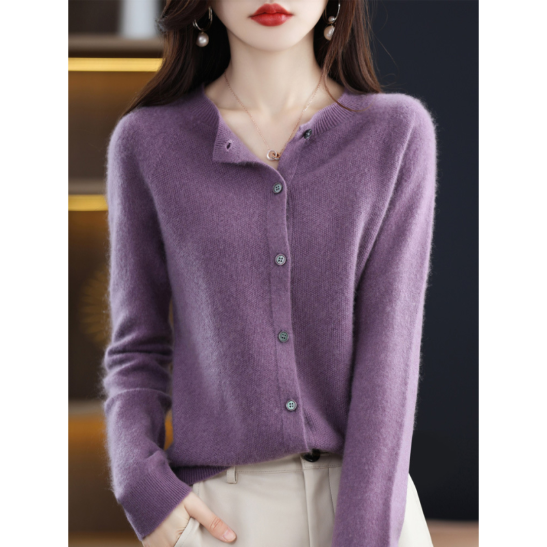 EB | Cardigan mit Knöpfen Zeitloses Sweatshirt