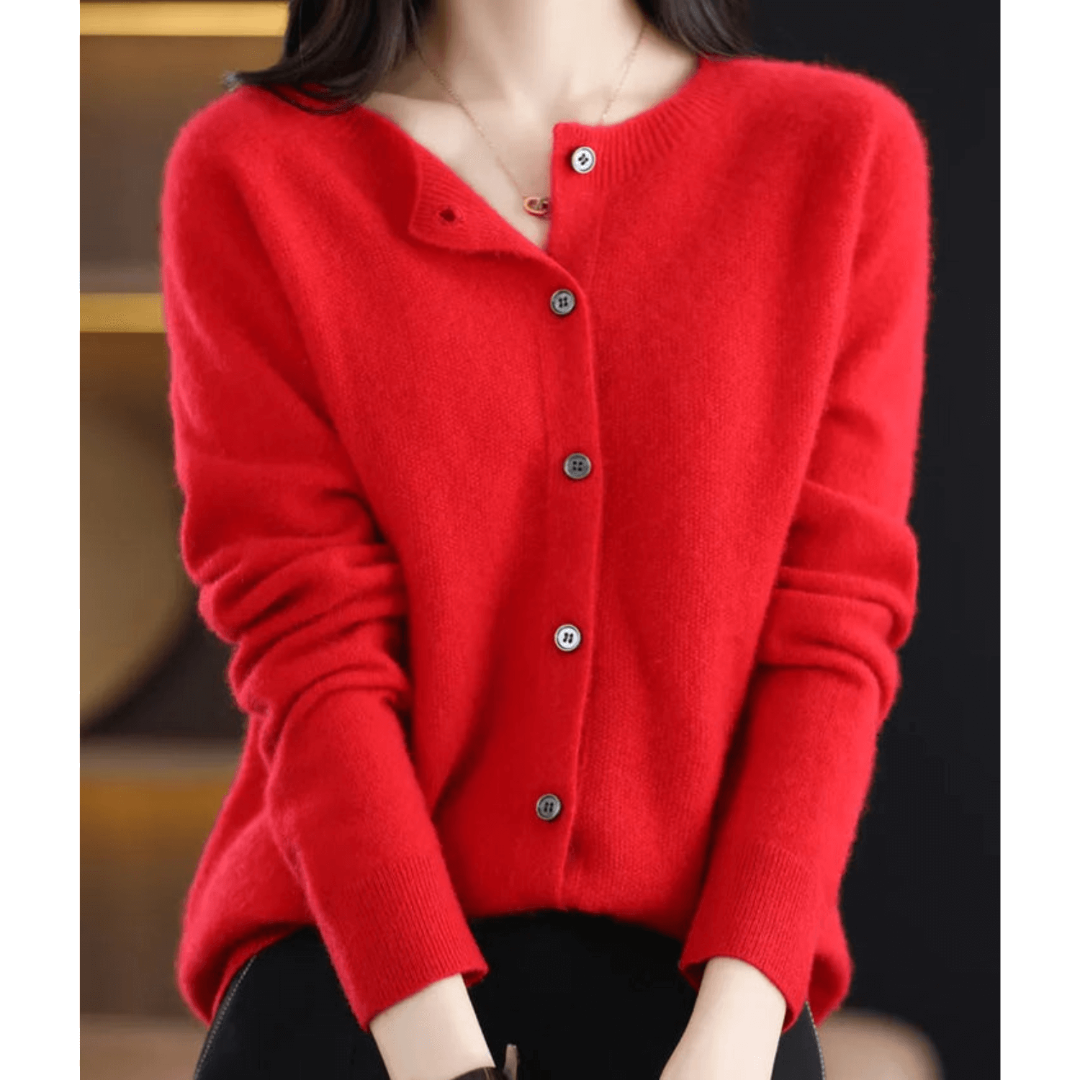 EB | Cardigan mit Knöpfen Zeitloses Sweatshirt