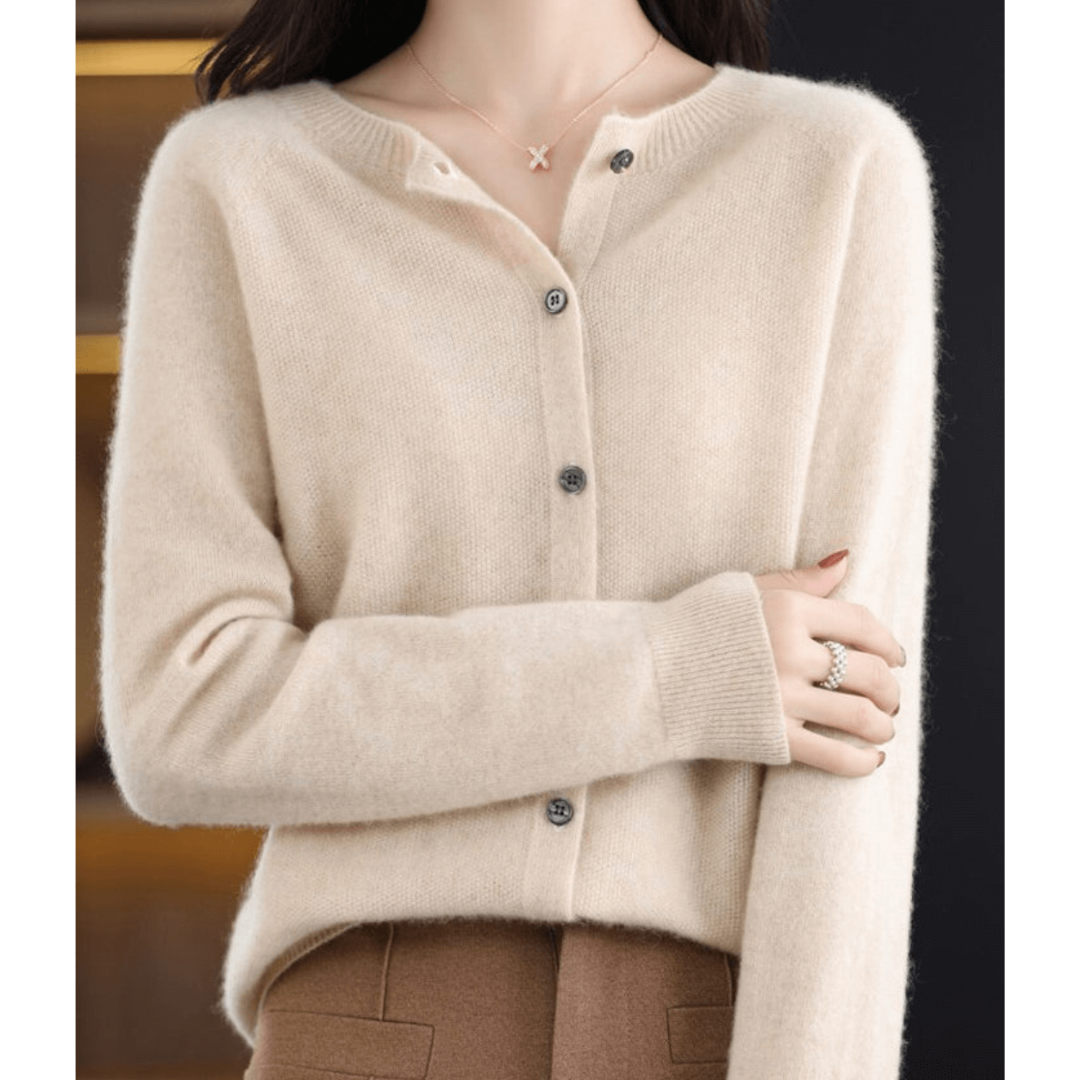 EB | Cardigan mit Knöpfen Zeitloses Sweatshirt