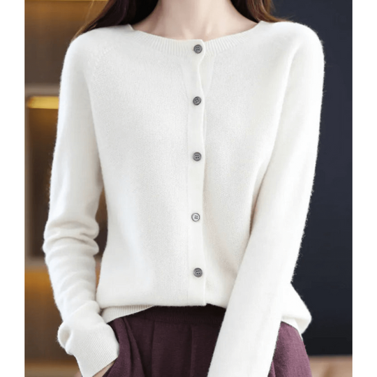 EB | Cardigan mit Knöpfen Zeitloses Sweatshirt
