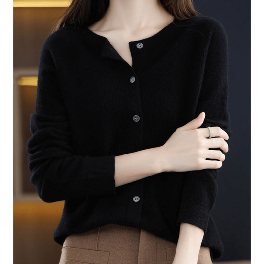 EB | Cardigan mit Knöpfen Zeitloses Sweatshirt