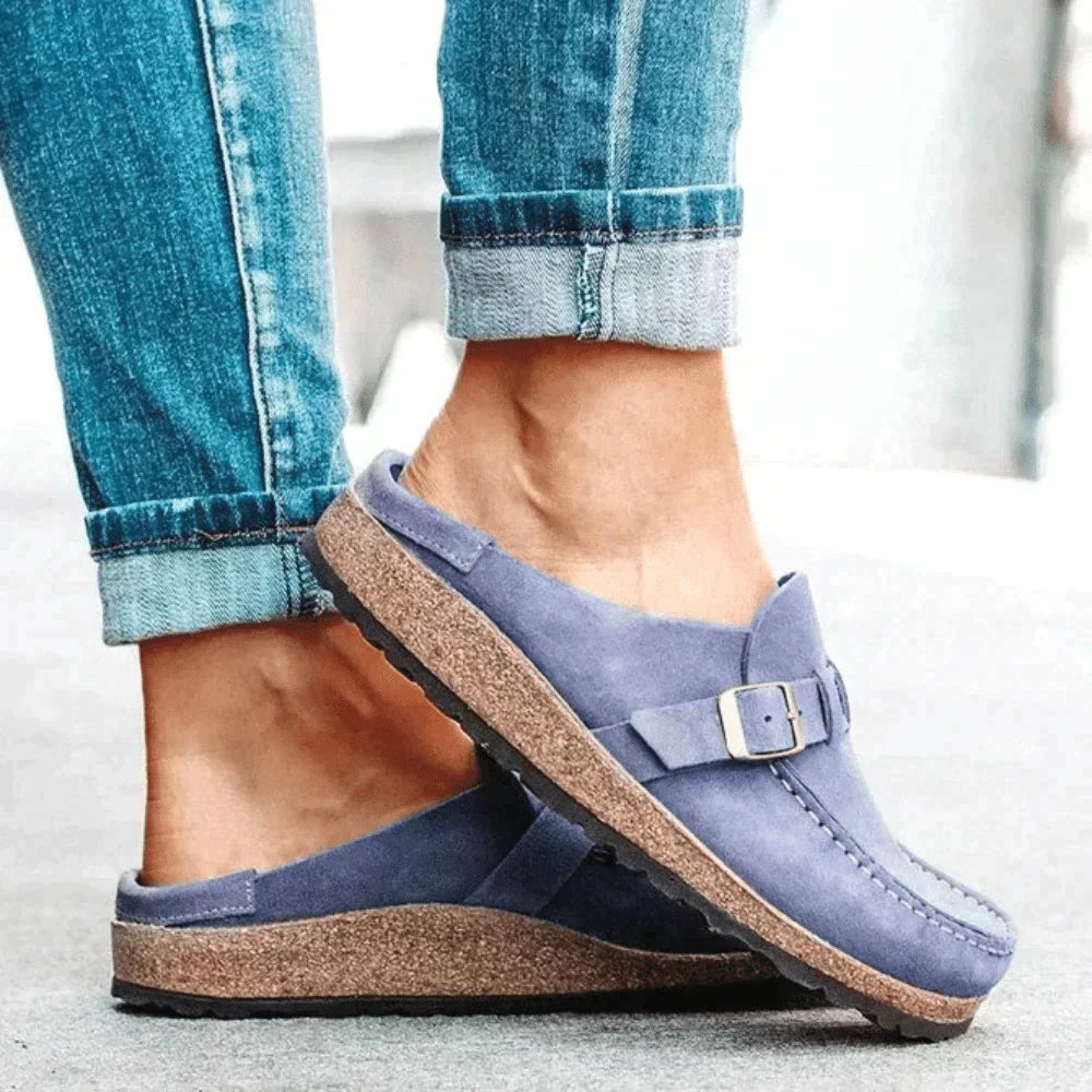 Damen Freizeit Clogs Bequem und Stilvoll EB