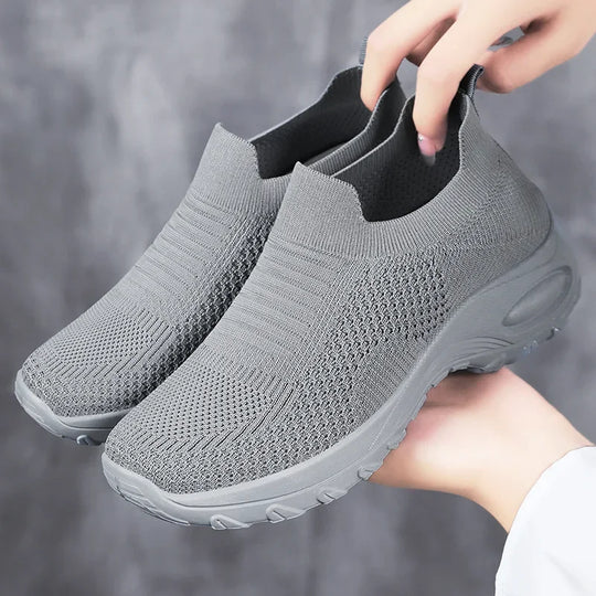 Damen Freizeitschuhe Atmungsaktives Mesh Sommer Bequem EB