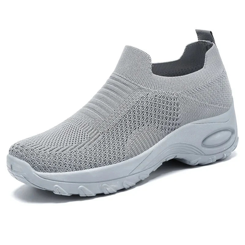 Damen Freizeitschuhe Atmungsaktives Mesh Sommer Bequem EB