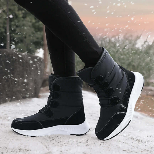 EB | Combat Boots - Wasserabweisend Mid-Calf mit Klettverschluss