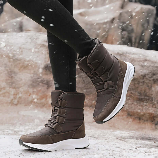 EB | Combat Boots - Wasserabweisend Mid-Calf mit Klettverschluss