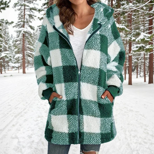 EB | Jack Winter Patchwork - Lang EB | Jacke mit Kapuze