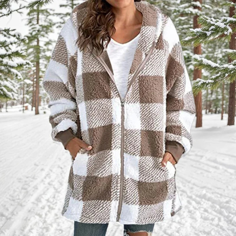 EB | Jack Winter Patchwork - Lang EB | Jacke mit Kapuze