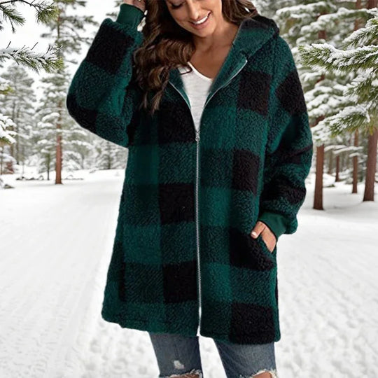 EB | Jack Winter Patchwork - Lang EB | Jacke mit Kapuze