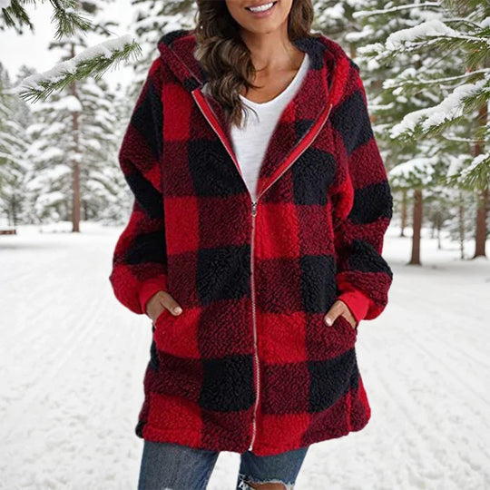 EB | Jack Winter Patchwork - Lang EB | Jacke mit Kapuze