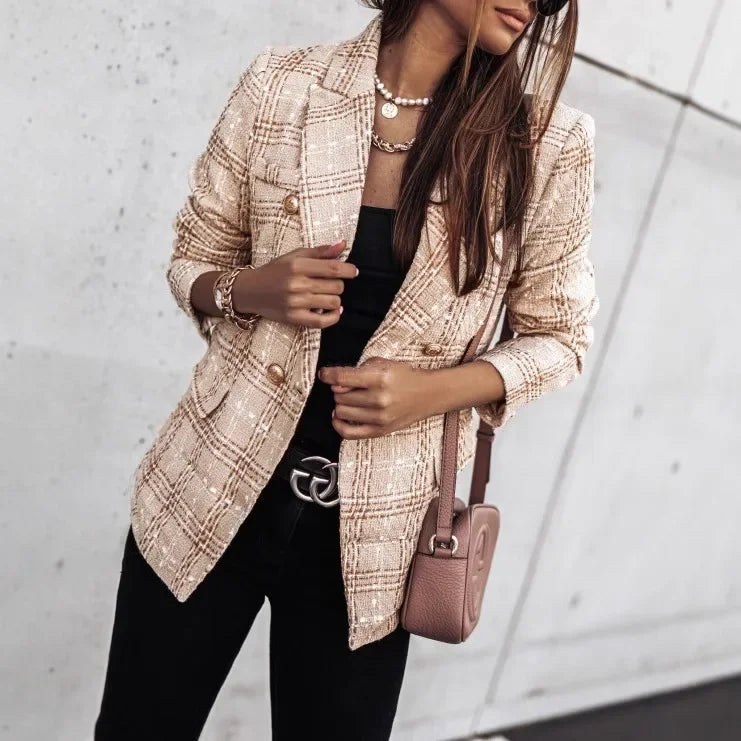 EB | Jacke mit langen Ärmeln - Übergangsjacke EB | mit Muster