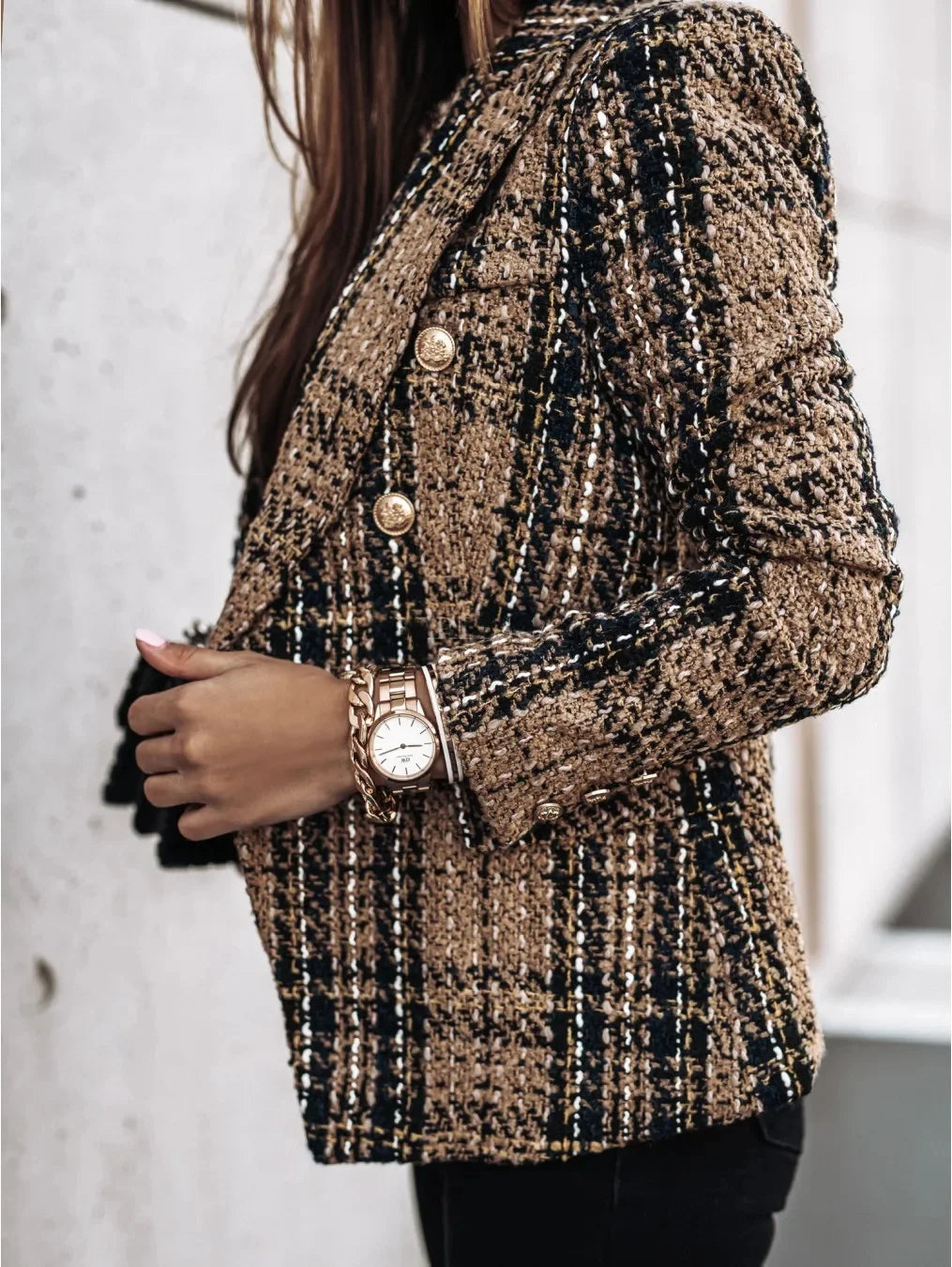 EB | Jacke mit langen Ärmeln - Übergangsjacke EB | mit Muster