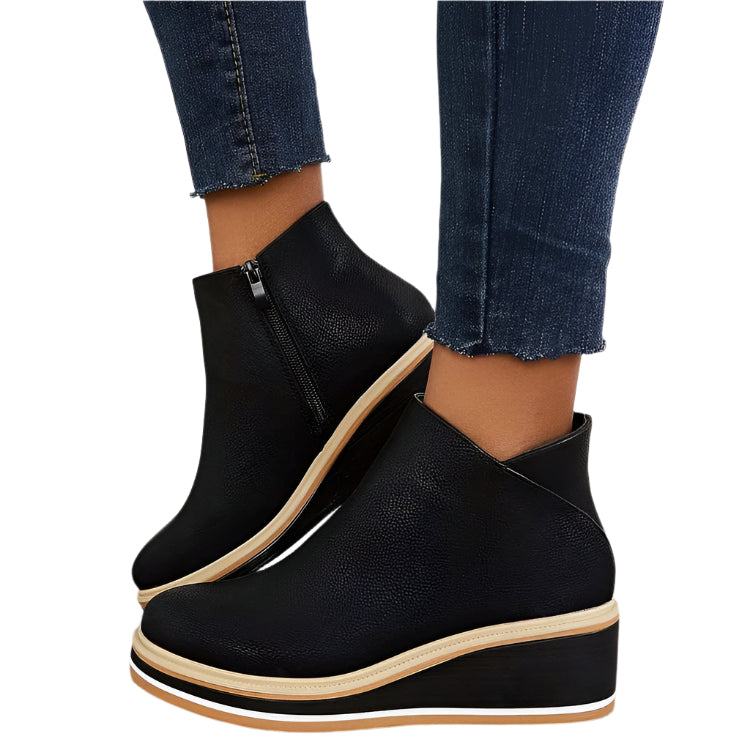 Damen Stiefel Weiche Innenausstattung Leicht Für Kältere Tage EB