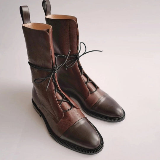 Damenstiefel Stylisch mit Reißverschluss für die jährliche Mode EB
