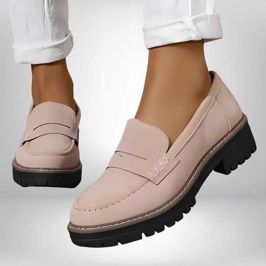 Damen Schuhe zeitloses Design mit rutschfester Sohle EB