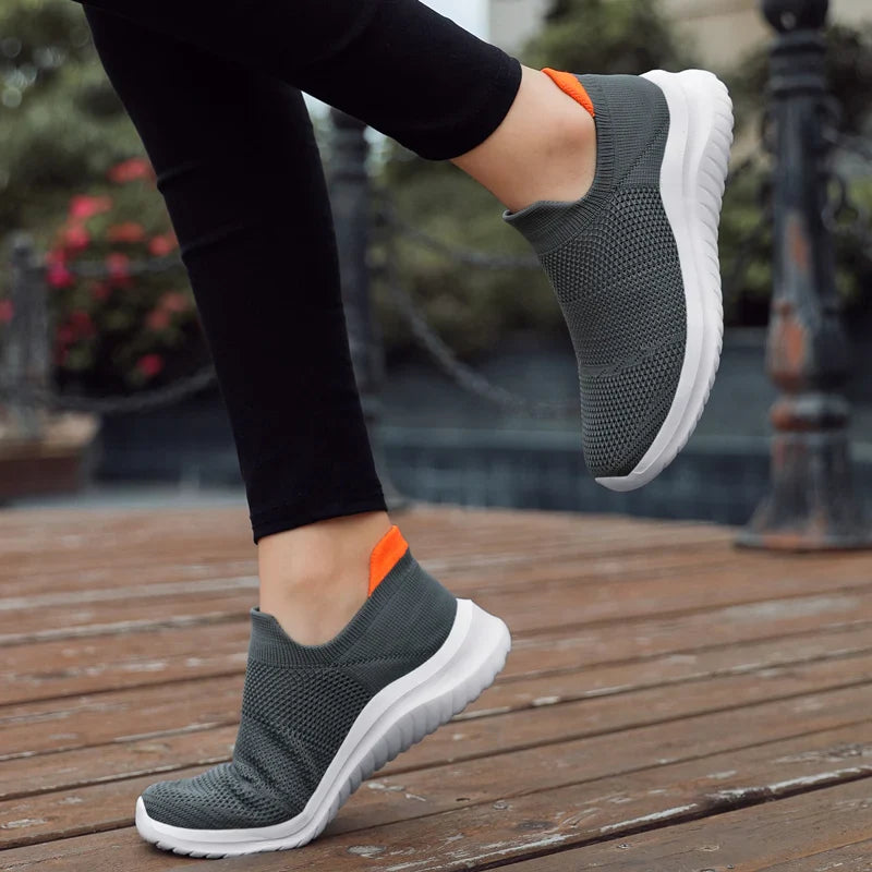 Damen Sneakers Klassische Leinwand Bequem EB