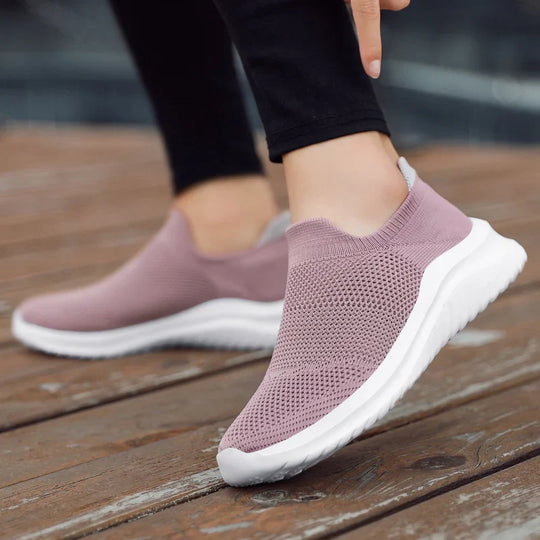 Damen Sneakers Klassische Leinwand Bequem EB