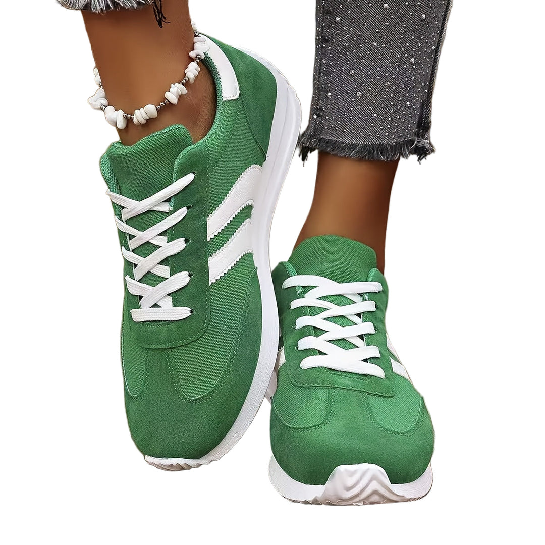 Damen Sneakers mit niedrigem Schaft und modernem Design EB