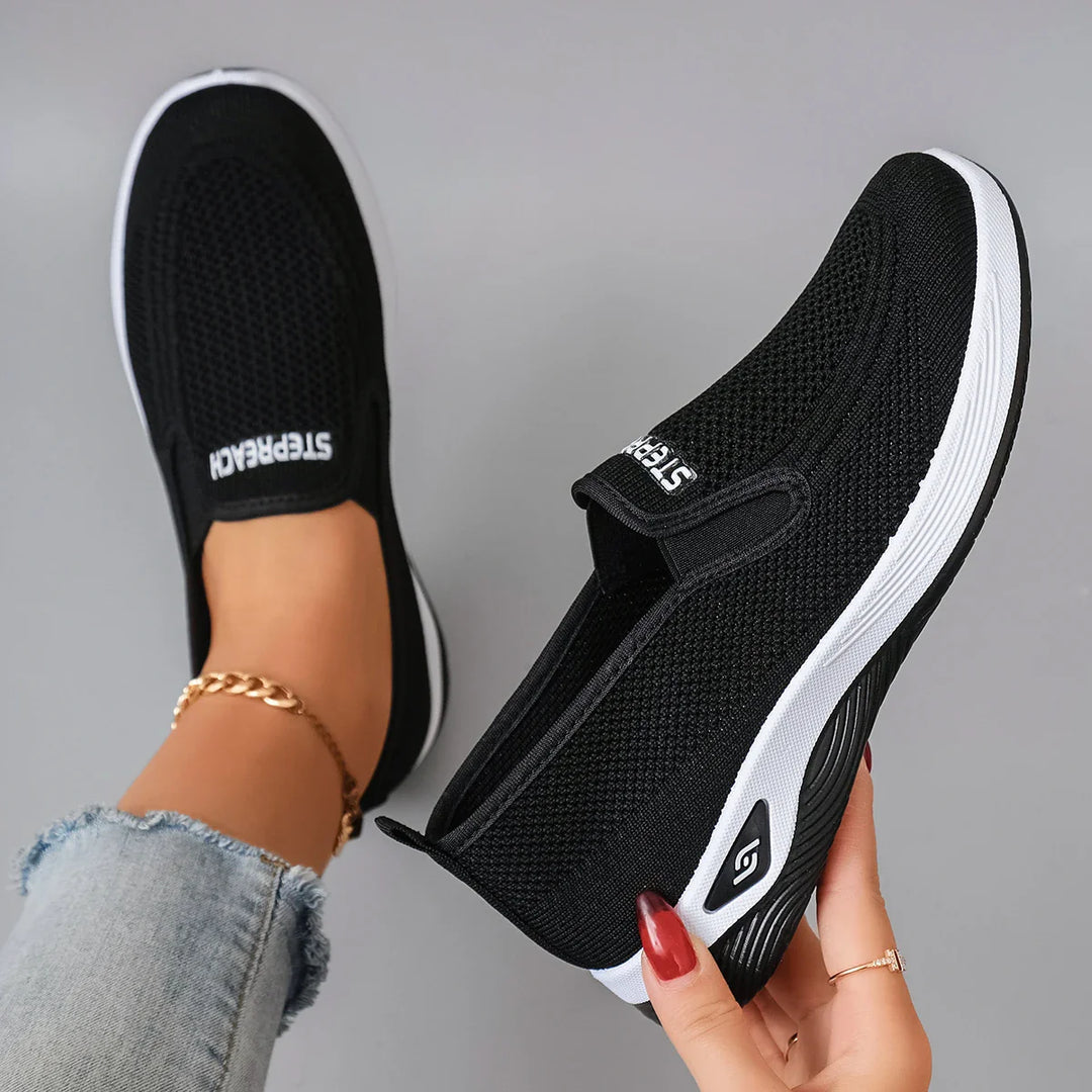 Damen Sportschuhe Atmungsaktiv Leicht Casual Gummisohle EB