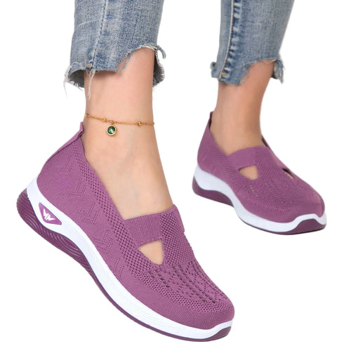 Damen Sportschuhe Casual Atmungsaktiv EB