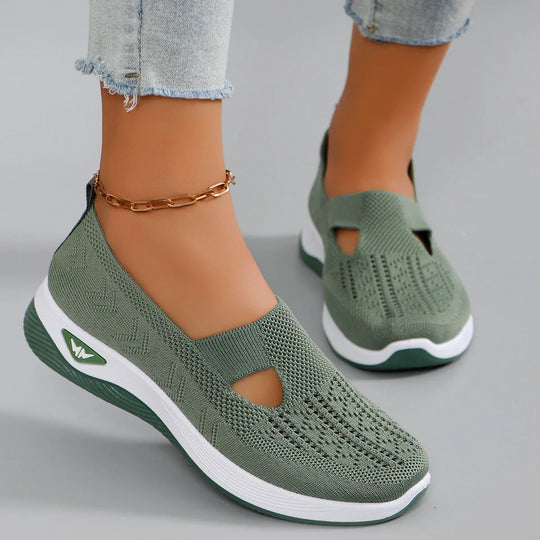 Damen Sportschuhe Casual Atmungsaktiv EB