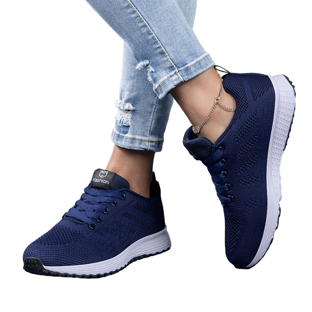 Damen Sportschuhe Häkelnd Camouflage EB
