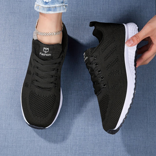Damen Sportschuhe Häkelnd Camouflage EB