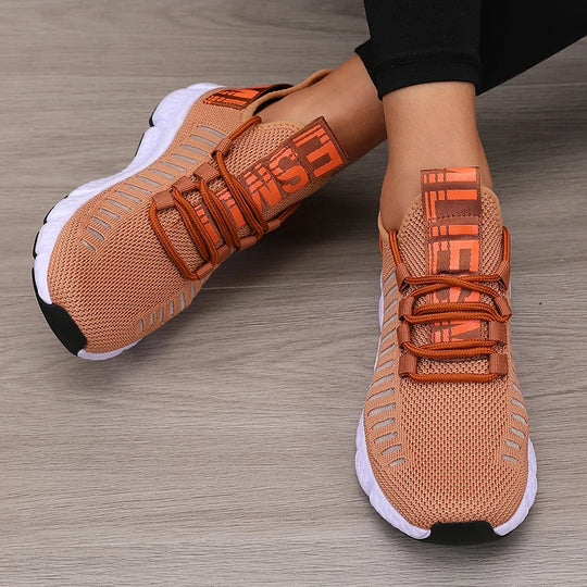 Damen Sportschuhe Plattform Atmungsaktiv Freizeit Synthetik EB