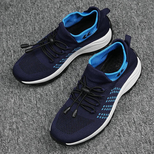 Damen Sportschuhe Atmungsaktives Mesh Dicke Sohle EB