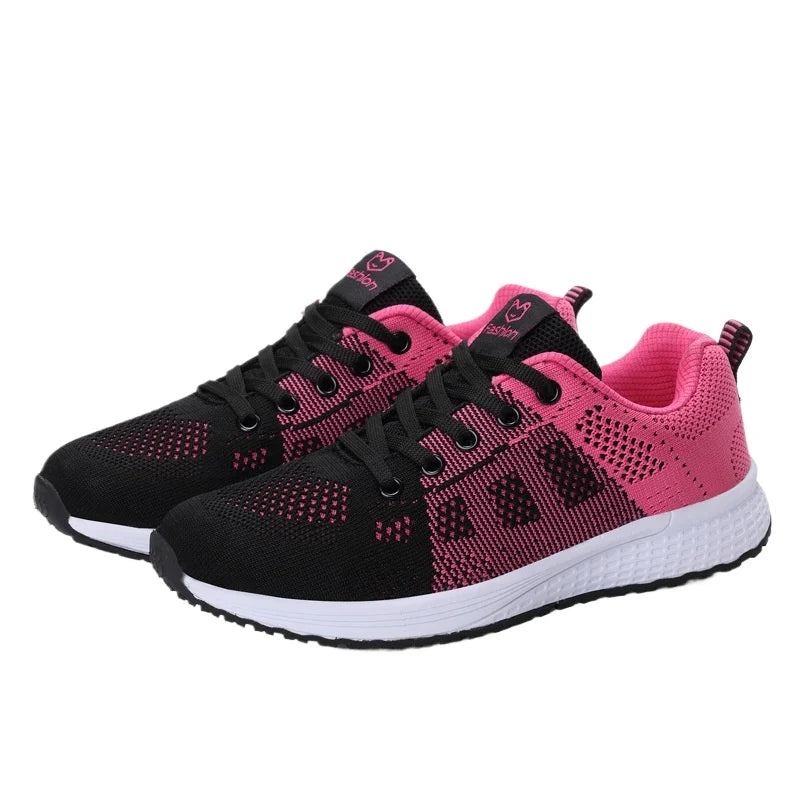 Damen Wanderschuhe Atmungsaktive Textil Ergonomisch Stoßdämpfend EB