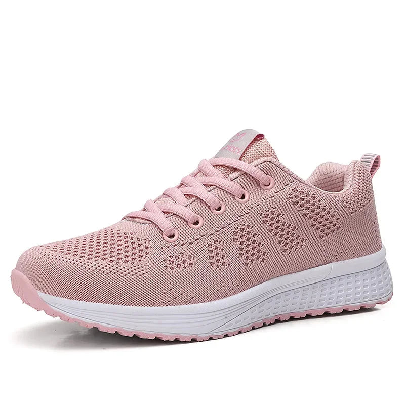 Damen Wanderschuhe Atmungsaktive Textil Ergonomisch Stoßdämpfend EB