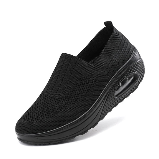Damen Wanderschuhe Freizeit Atmungsaktiv Mesh Rutschfest EB