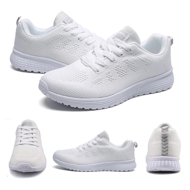 Damen Wanderschuhe Leicht Atmungsaktiv Orthopädisch EB