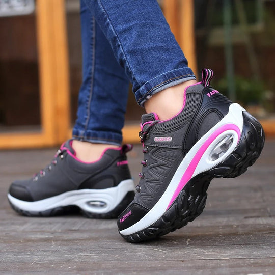 Damen Walking Sneakers Casual Wasserabweisend EB