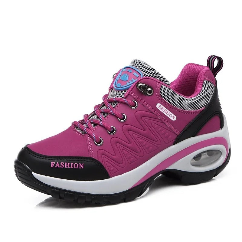 Damen Walking Sneakers Casual Wasserabweisend EB