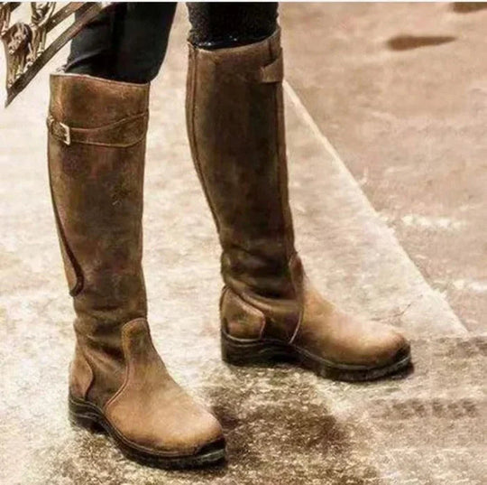Damen wasserdichte thermische Stiefel mit rutschfester Sohle EB