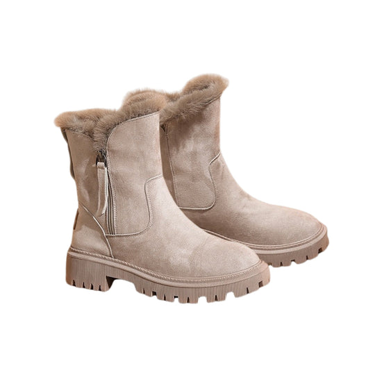 Damen Winterstiefel Knöchelhöhe mit weicher Fütterung und robuster Sohle EB
