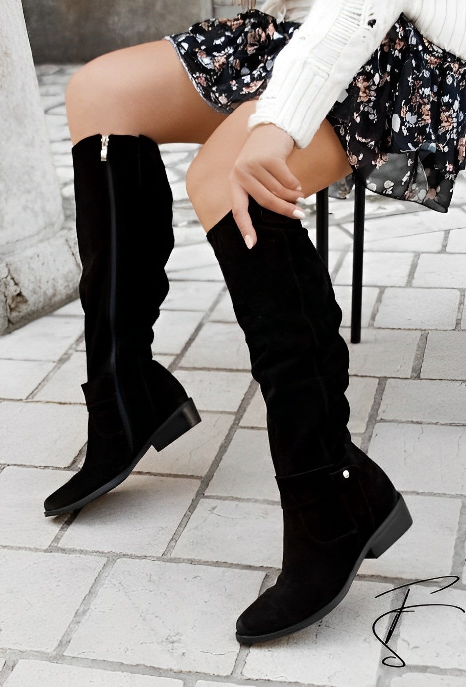 Damen Winterstiefel mit einzigartigem Design EB