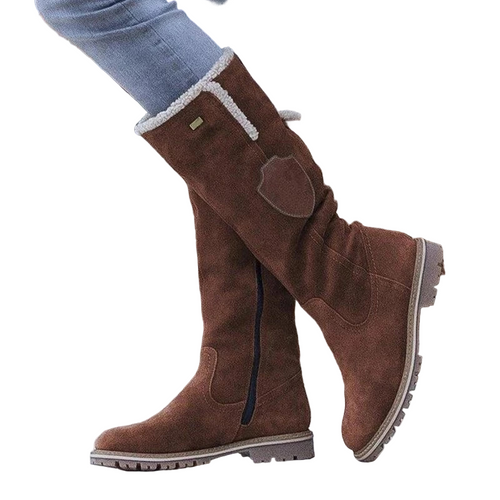 Damen Winterstiefel Warm und Wasserdicht EB