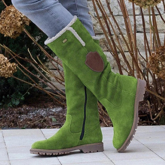 Damen Winterstiefel Warm und Wasserdicht EB