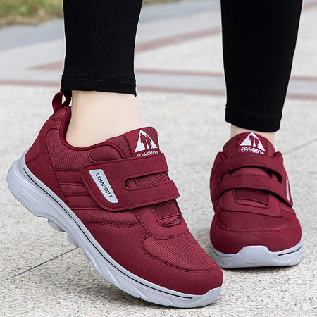 Damen und Herren Laufschuhe atmungsaktiv mit Klettverschluss EB