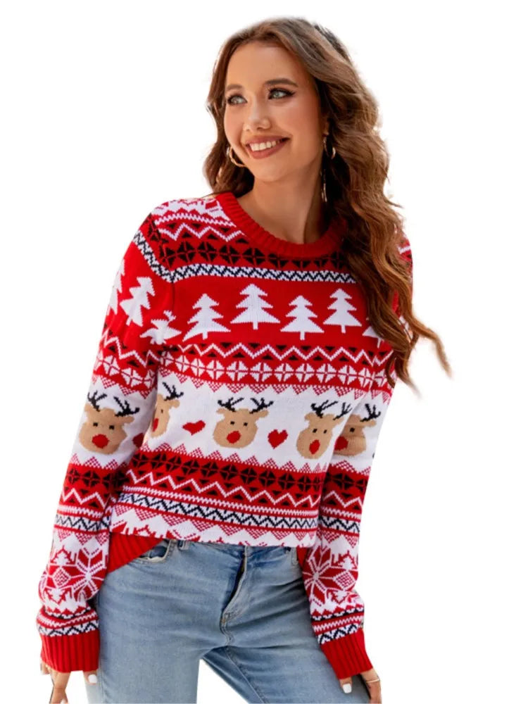 EB | Strickpullover für Frauen - Weicher & warmer Pullover für Frauen mit klassischem Design