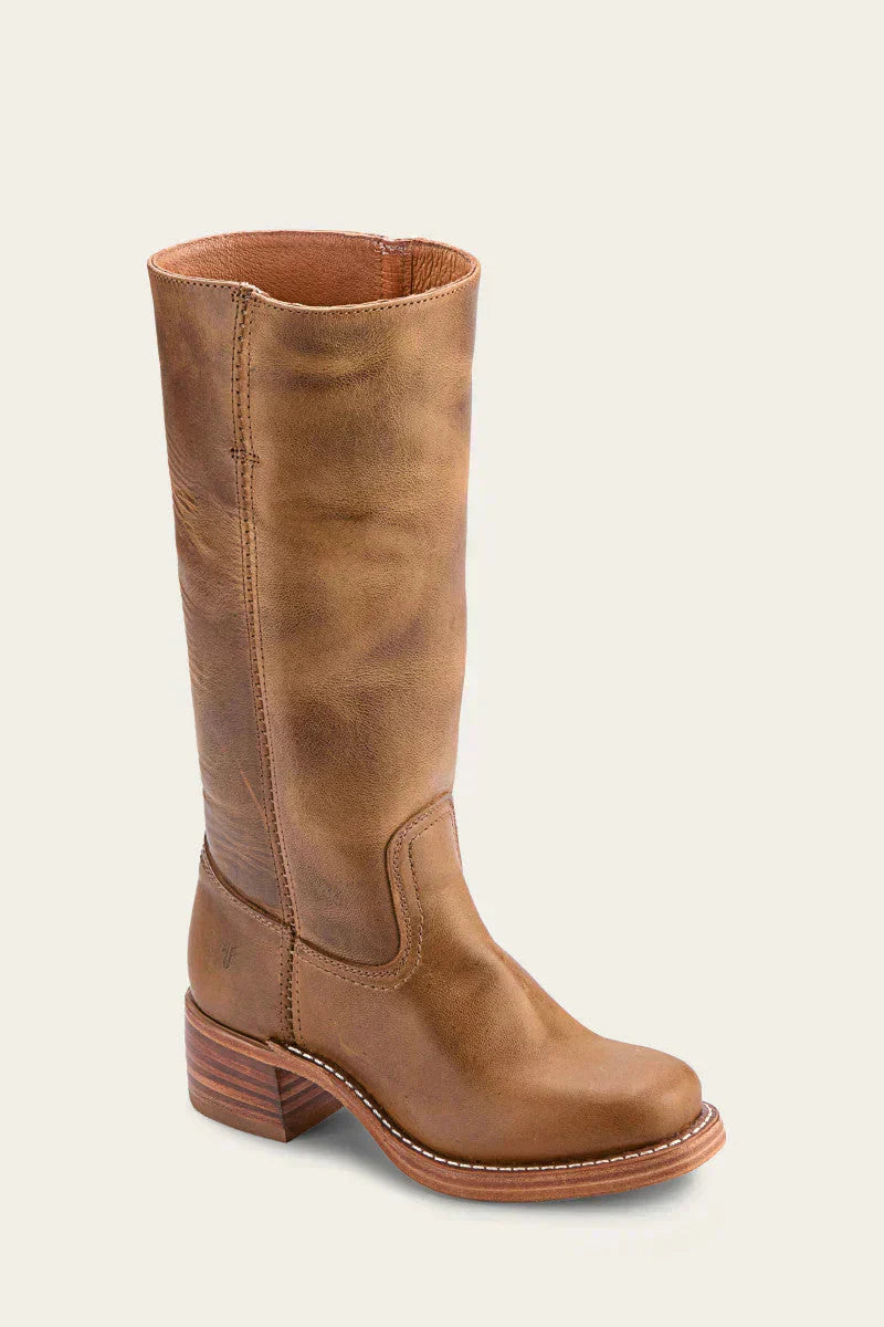 Damenstiefel mit Blockabsatz Klassisch EB