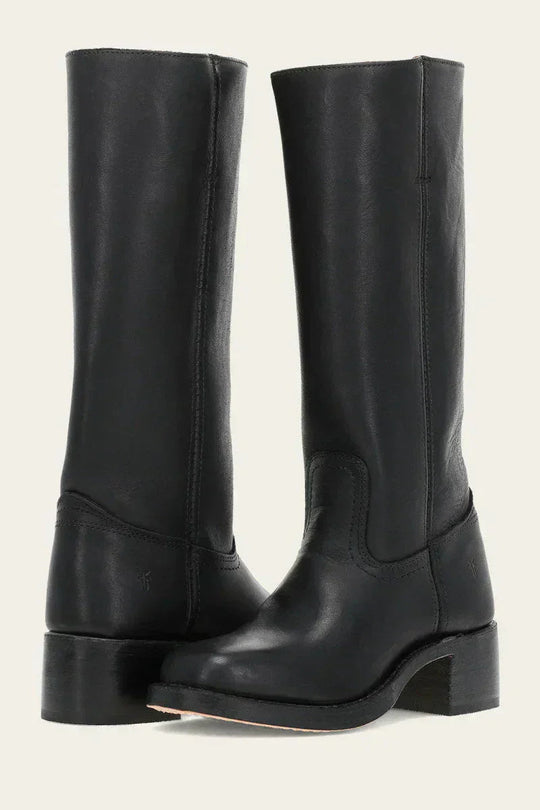 Damenstiefel mit Blockabsatz Klassisch EB