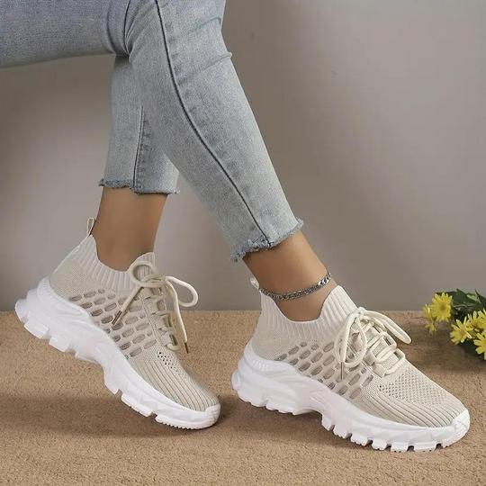 Damen Sneakers - Orthopädisch, Slip-On, Trainer, Laufschuhe EB