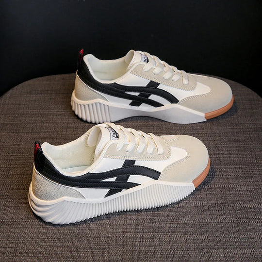Damen Sneaker | Schnürschuhe | Farbblock | Skate Schuhe | Damenschuhe EB