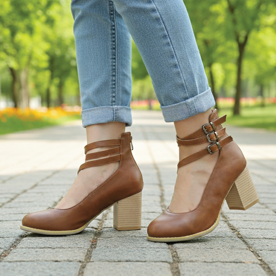 EB | Blockabsatz Knöchel Schuhe